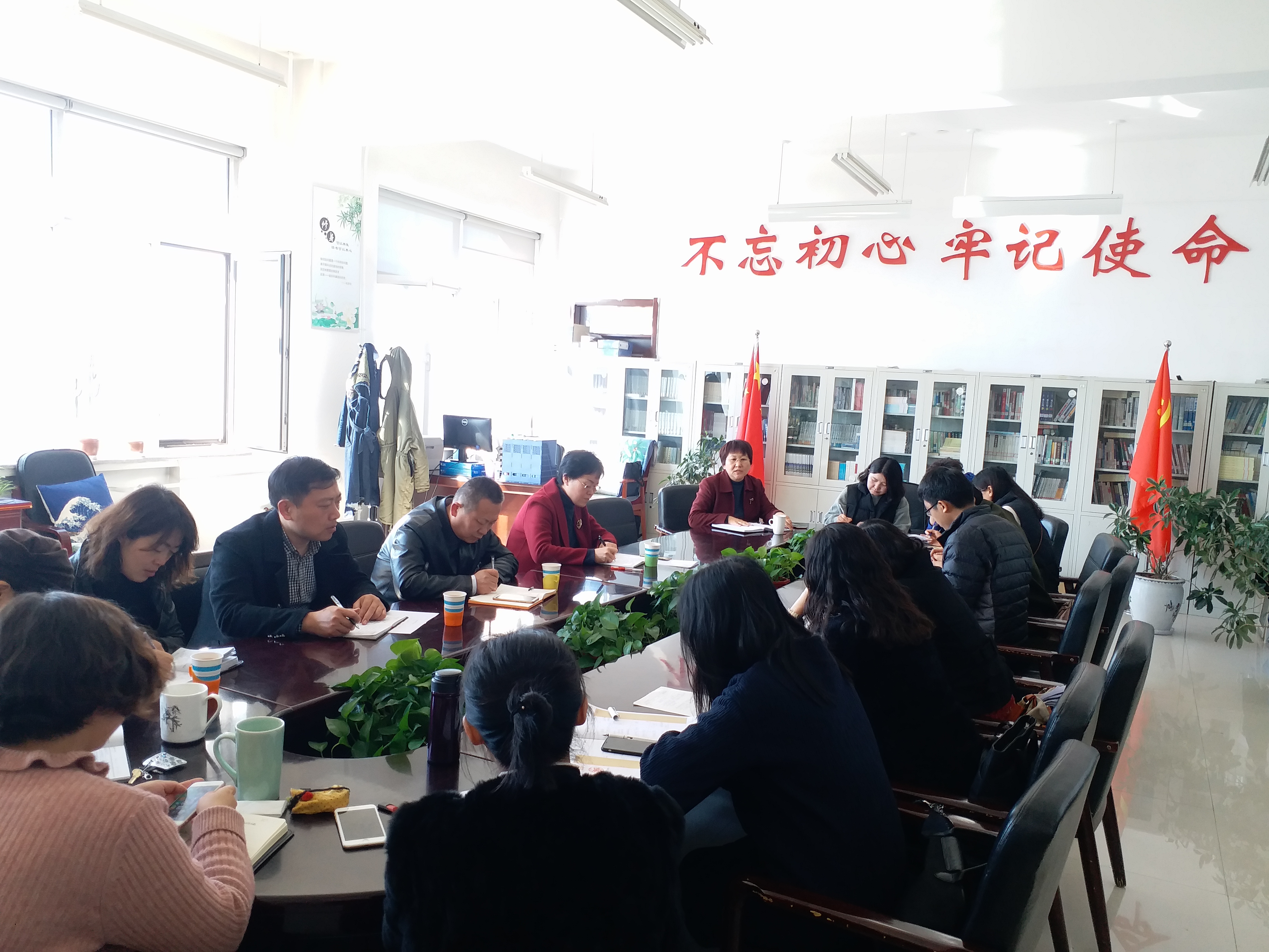 副院长梁玉蓉来思政部开展调研-太原工业学院思想政治
