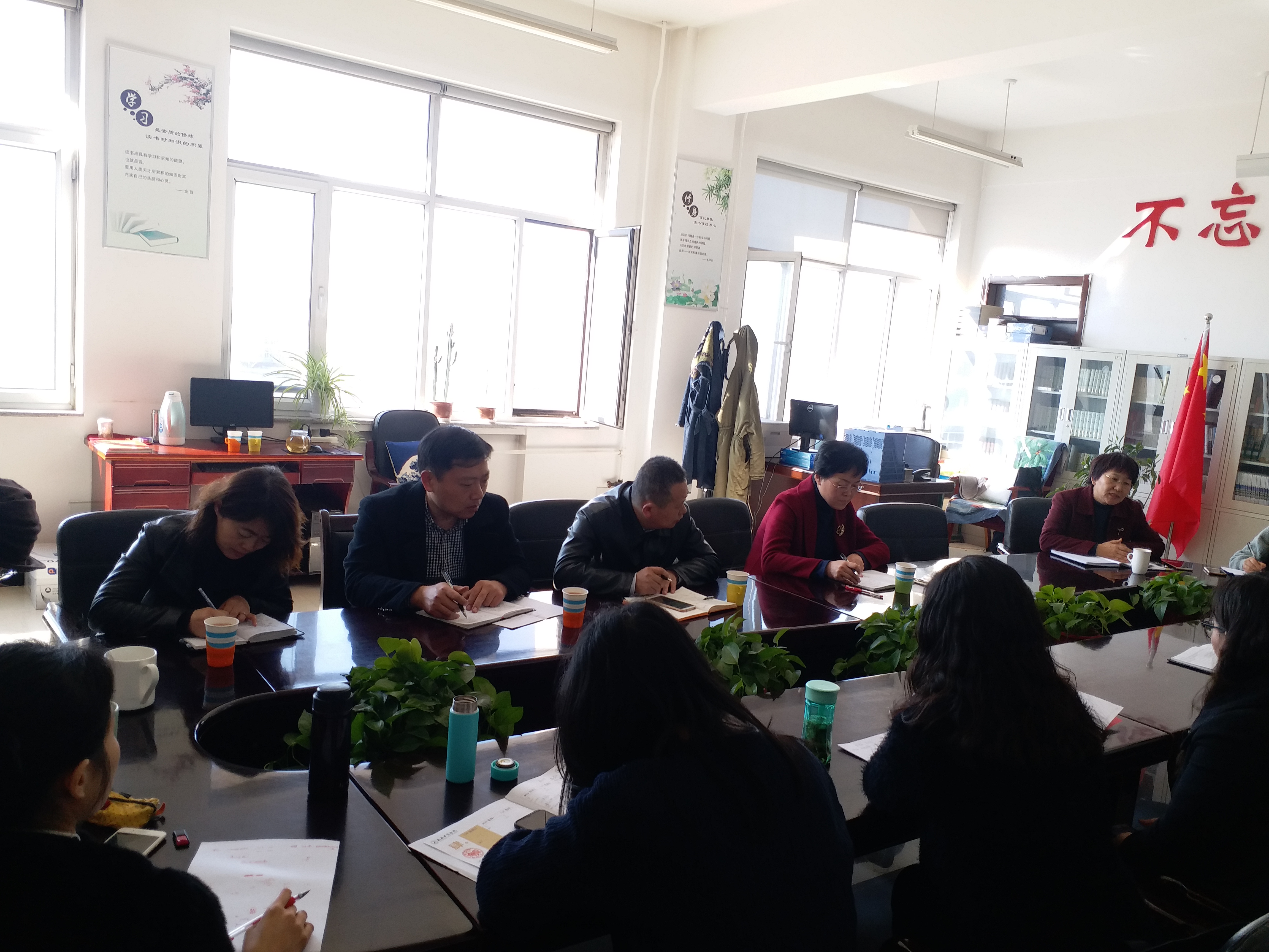 副院长梁玉蓉来思政部开展调研-太原工业学院思想政治